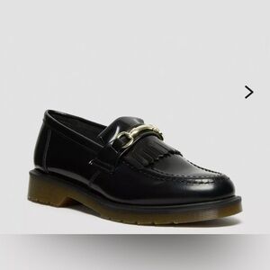 Dr Martens Adrian Snaffle Smooth Leather Kiltie Loafers